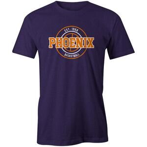 Phoenix Basketball Purple City Fan T Shirt